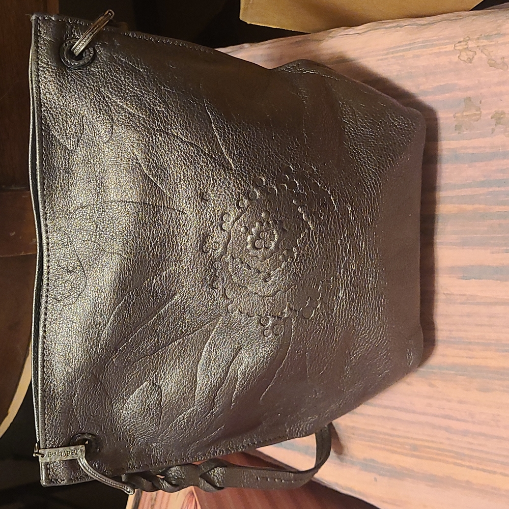 Brown Metallic Brighton Purse.